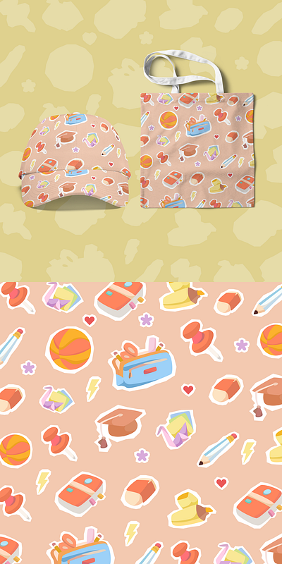 pattern design by marsya hanna faradisa graphic design