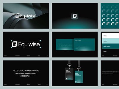 Equiwise - Brand Guidelines animation brand guideline brand identity branding design finance financial fintech graphic design logo logo concept motion graphics ui uidesign ux uxdesign uxerflow visual identity