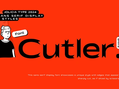 Cutler Sans | Cutting Edge Font | Free To Try free font freebies headline font