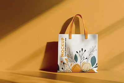 Editable Totebag mockup business mockup