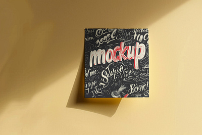 Post it note mockup mockup stationary