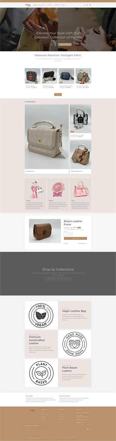 E-Commerce Landing Page e commerce landing page web design website