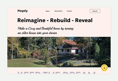 Hously - Designing Dreams for Future! design minimal ui ux web