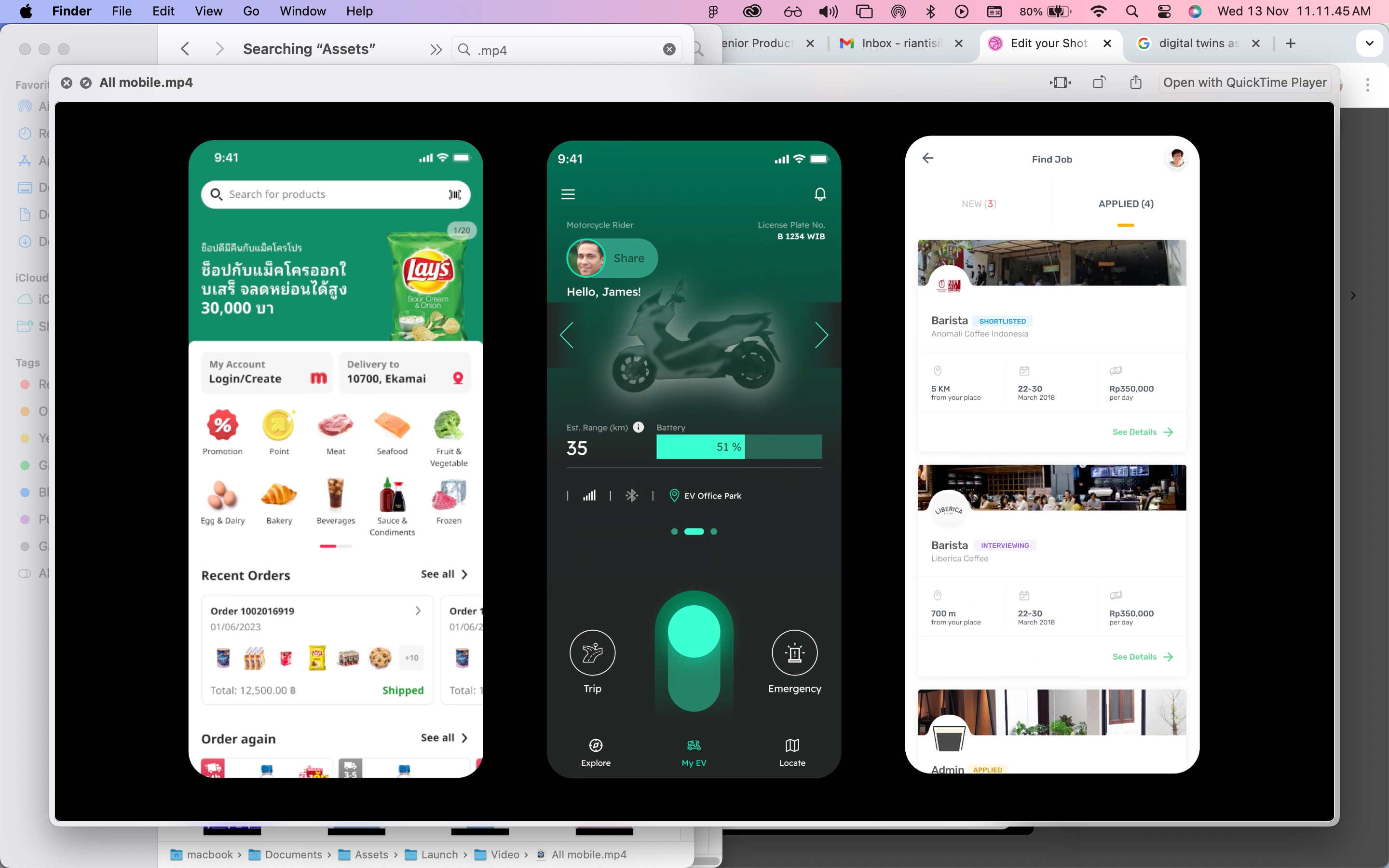 Mobile Apps Design Showreel - Short design mobile mobile app mobile design mobileapp mobiledesign product design productdesign ui uiux