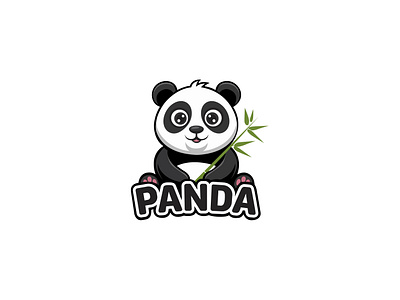 Panda Logo Design 🐼 animallogo brandidentity cutelogo friendlydesign logo logodesign mascotlogo naturelogo pandalogo vectorart