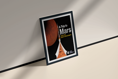 Journey to the Red Planet adobe illustration branding graphic design mars mockup plants rocket