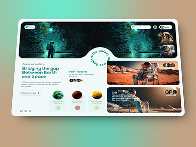 Landing Page Inspirational Concept Ui Design ui