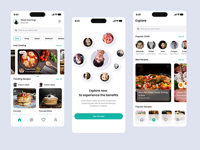 Food Order Mobile App animation app animation cook app cooking apps delivery app design food food app food delivery mobile mobile app mobile app animation mobile apps online food order receipe recipes app restaurant restaurant app ui uiux