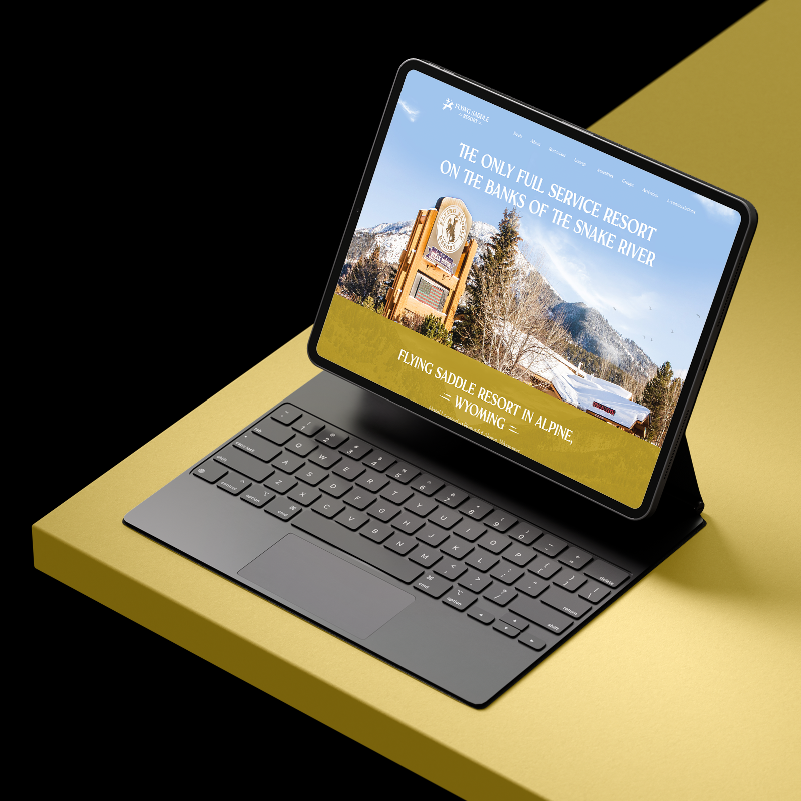 Example of Hotel Website Design