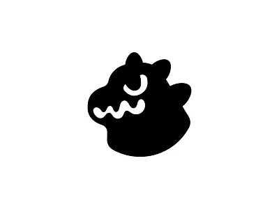 Cute Godzilla - Mascot Logo adorable branding cute godzilla gojira illustration logo mascot playful