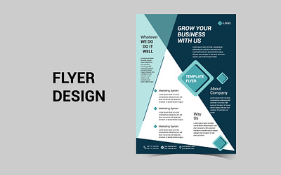 Corporate Business flyer advertising design