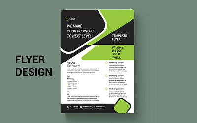 Corporate Business flyer modern design