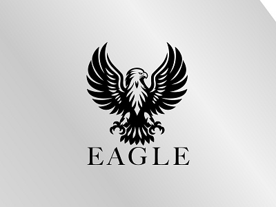 Eagle Logo alcon log america bird black eagle company creative logo eagle eagle bird eagle for sale flight fly flying freedom graphic design hawk logo outdoor ui ux vector wings