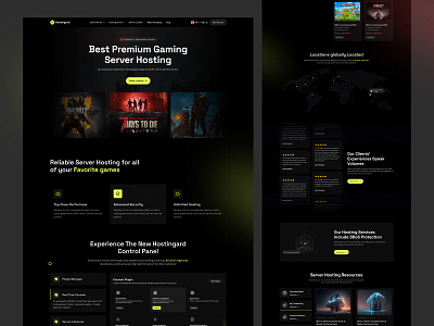 Gaming Server Website Template | Minecraft server exploration dark website game game ui design gamer gaming home page gaming landing page gaming server gaming stream gaming template gaming website hero exploration minecraft website