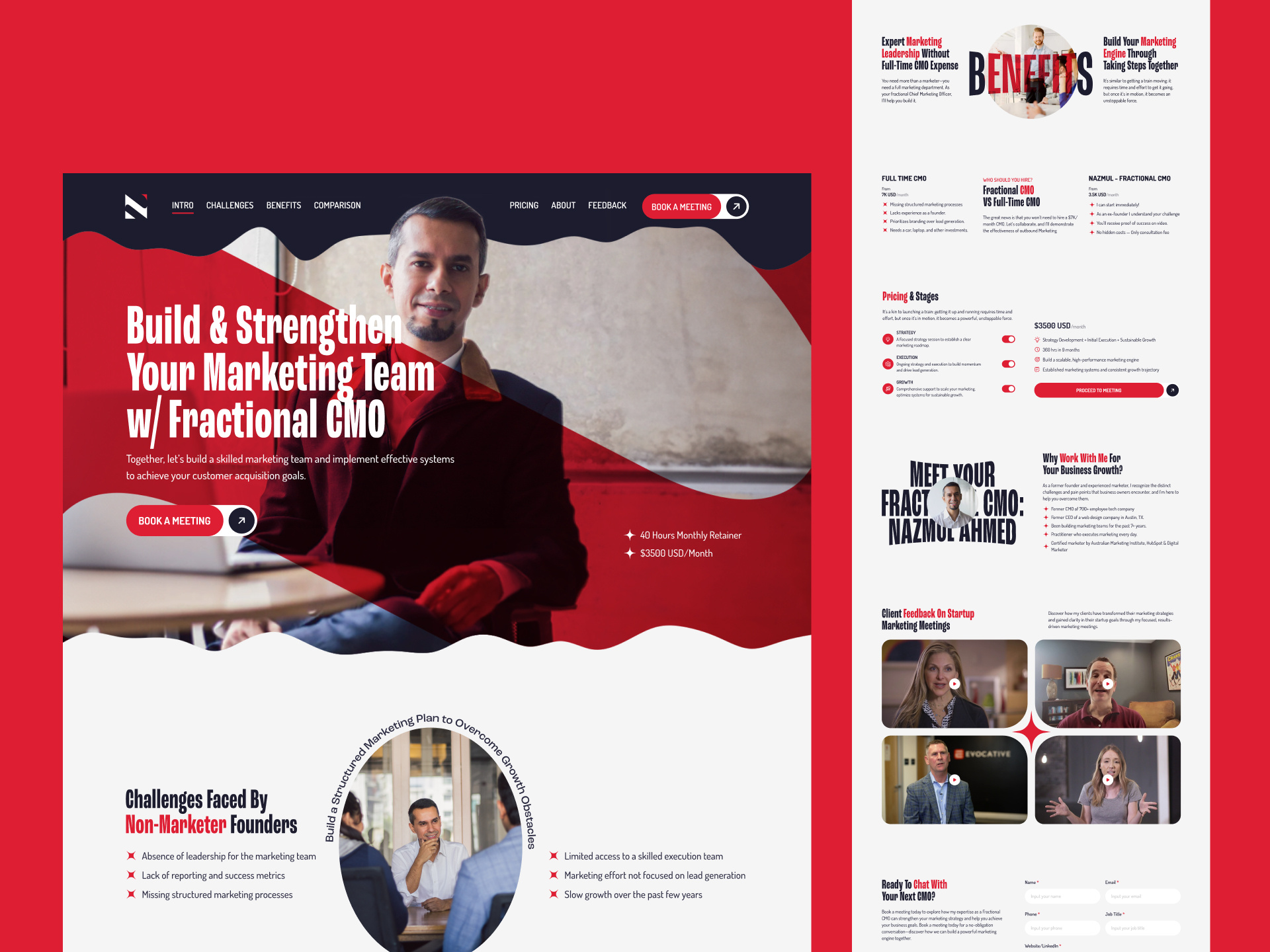 Example of Lifestyle & Portfolio Website Design