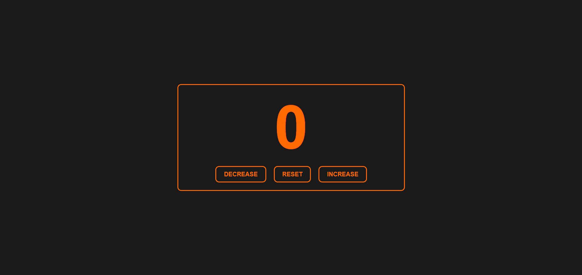 JavaScript Counter css frontenddev html javascript webdeveloper webdevelopment