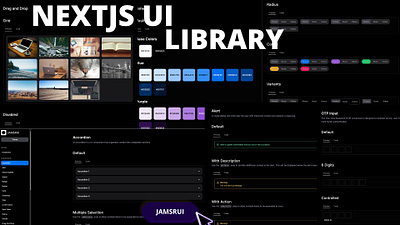 Boost & Build your world class websites with JamsrUI ui