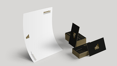 Manoli Engineering // Visual Identity branding logo logo design stationary visual identity