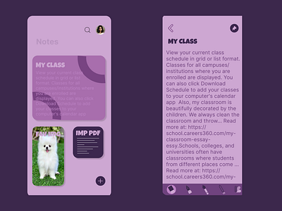 Notes App UI Design designs figma graphic design mobile notesapp ui ux