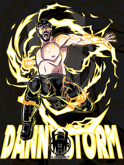 Wrestling OC Fanart anime manga anime fanart anime illustration anime t shirt design custom t shirt design design fan art illustration oc anime oc fanart wrestling fanart