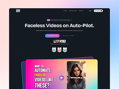 Snap Shot- AI Powered Video Creation Platform ai contentgenerator video content video maker videoediting videography