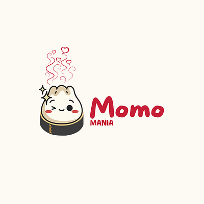 Momo-Mania branding graphic design logo