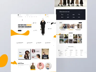 Fashion E-commerce Website UI Design dribbble ecommercewebsite fashionecommerce fashionui ui uidesign uxdesign webdesign