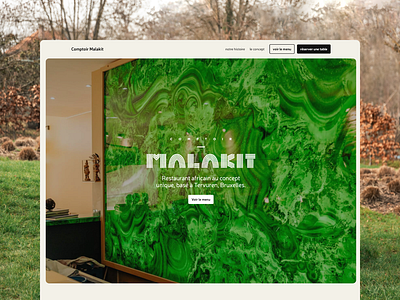 Comptoir Malakit branding breakdance design gutenberg plesk ui ux web design website wordpress