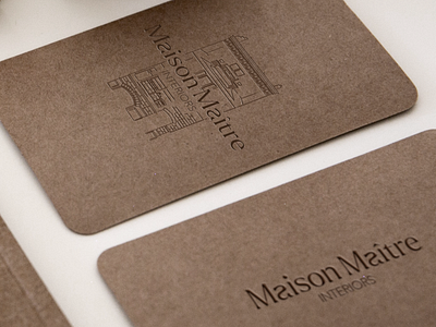 Maison Maître - Logo & Branding Design branding graphic design logo