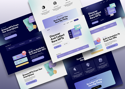 nft landing ui