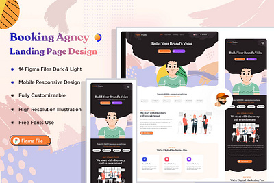 Digital Agency Website agency landingpage digital agency digital agency website landing page template landing pages website design