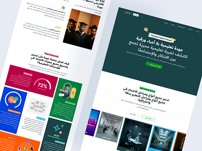 Gawda E-Learning Landing page redesign design interaction design interface ui ui ux ui design uidesign uiux