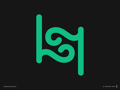 HL Monogram branding care company design hl letter logo manufacture mark minimal monogram organic products samadaraginige simple skin tree vine