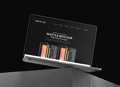 E-commerce Apple Phone Case Website Landing Page Design app design dashboard design design ecommerce figma design figma website illustration landing page design ui ui design ui ux design