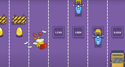 Chicken Cross Game & Demo chicken cross design gaming