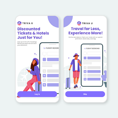 Travel Concept Illustration for UIUX character illustration flat design graphic design illustration ui uiux vector