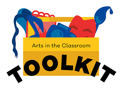 Arts in the Classroom Toolkit branding design graphic design illustration logo vector