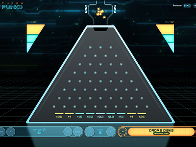 Plinko Game Game & Demo design illustrations game plinko