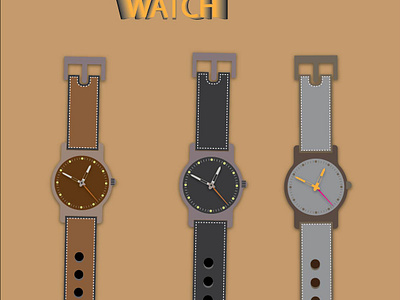 Modern Watch Collection branding contemporary style graphic design motion graphics watch design