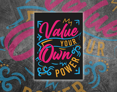 Motivational Typography T-shirt Design branding custom t shirt design illustration retro t shirt t shirt design typography typography t shirt design