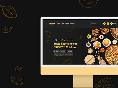 Crispy's London | UI Design ui