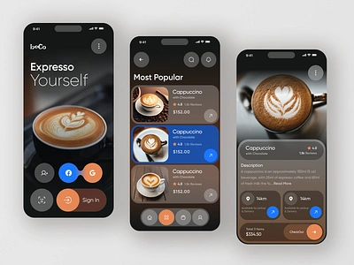 beCo - CoffeeShop Mobile App app app design app ui design mobile app mobile app design mobile app ui mobile apps mobile design mobile ui ui ui design