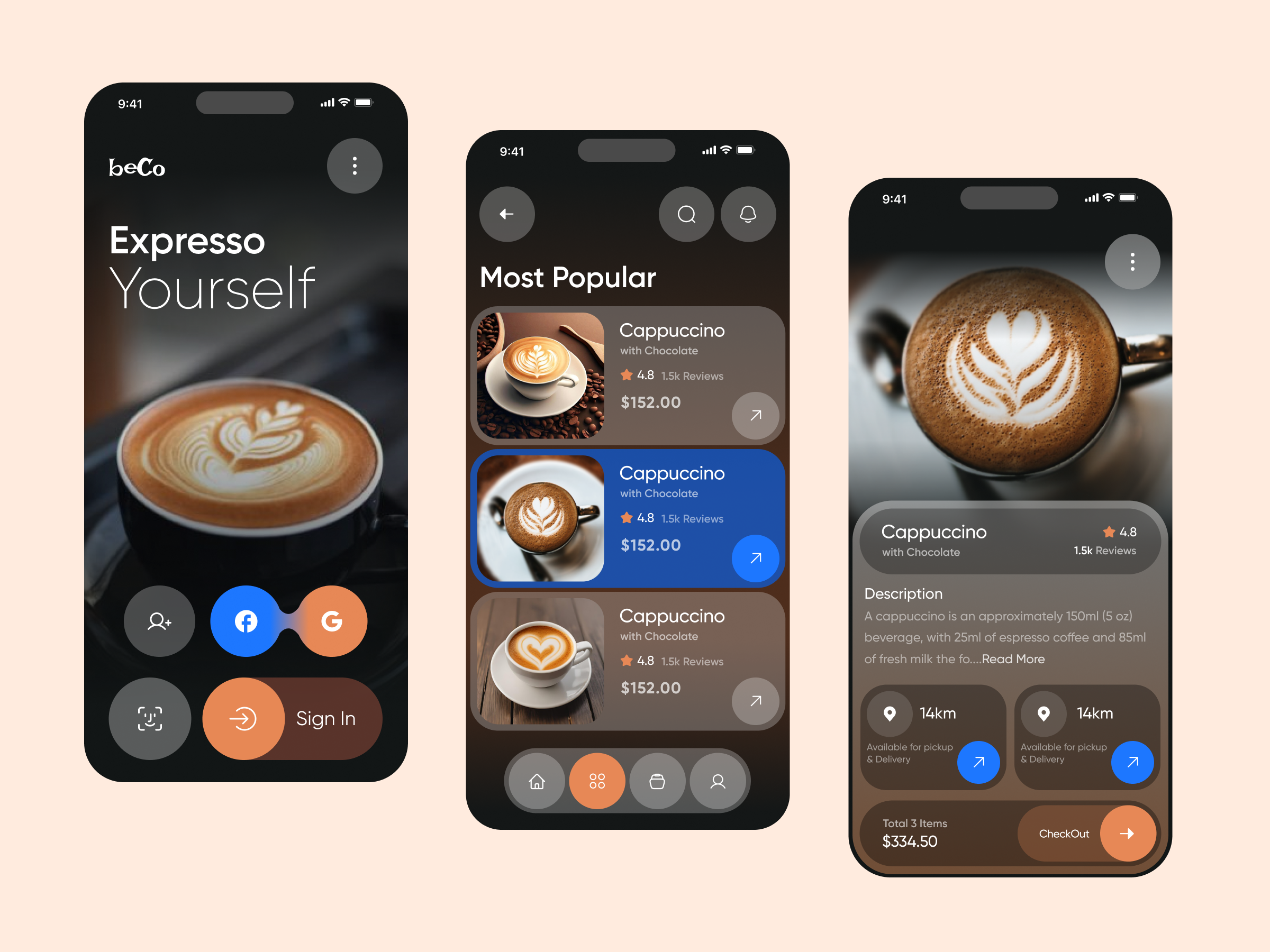 Example of Mobile App UX/UI Design
