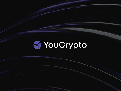 YouCrypto Logotype | Crypto platform branding crypto crypto logo crypto platform fintech graphic design logo logotype minimalistic logo