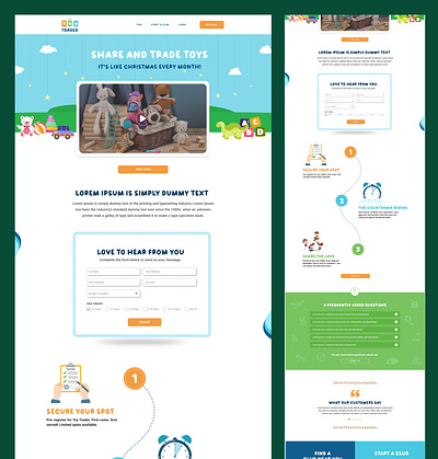 Toy-Trader branding design graphic design illustration ui ux vector