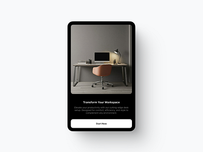 Minimal Workspace UI Design. clean graphic design minimalist ui webdesign