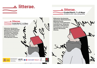 Cartelería para: Editorial Serendipia Ciudad-Real bookdesign branding creativeprocess customillustration editorialdesign graphicdesign illustration literature posterdesign printdesign publishing typography v visualidentity