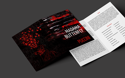 Proyecto cartelería y programación para: Madama Butterfly culturaldesign eventbranding eventposter graphicdesign madamabutterfly operadesign operaevent operaposter performanceposter posters programming programmingdesign stagegraphics theaterdesign theaterpromotion