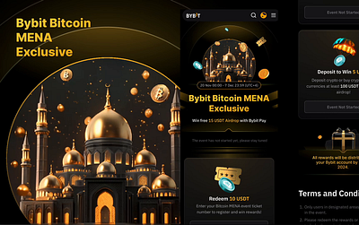 MENA Exclusive branding ui