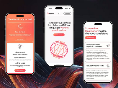 Algebras AI — Redesigned Homepage {Mobile & Preloader} ai animation creativedesign design homepage interface mobiledesign mobileux preloader product design redesign responsive smoothanimations techwebsite ui uxdesign uxui web design webdesign webflow